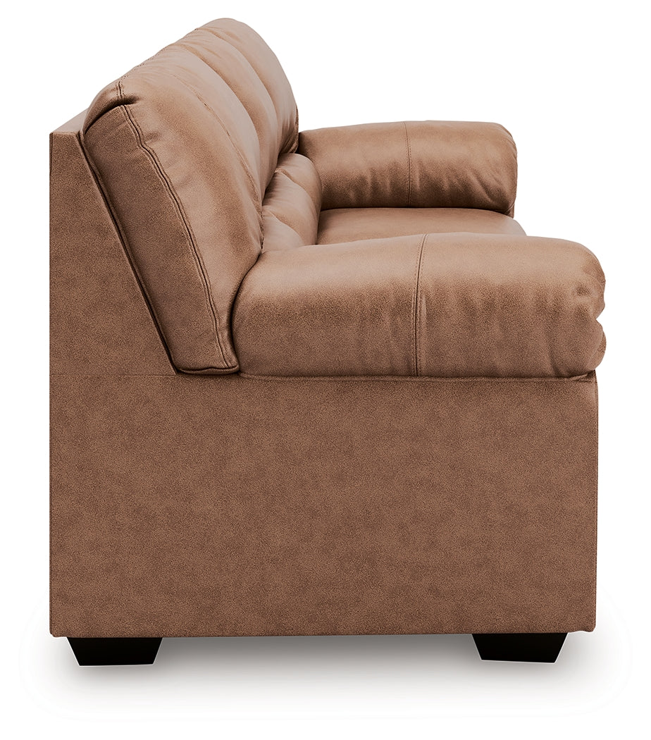 WillowBend Caramel Sofa