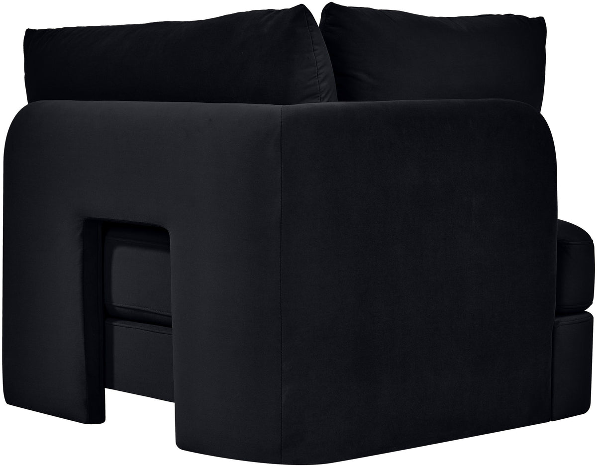 Hammond - Velvet Performance Fabric Upholstered Chair