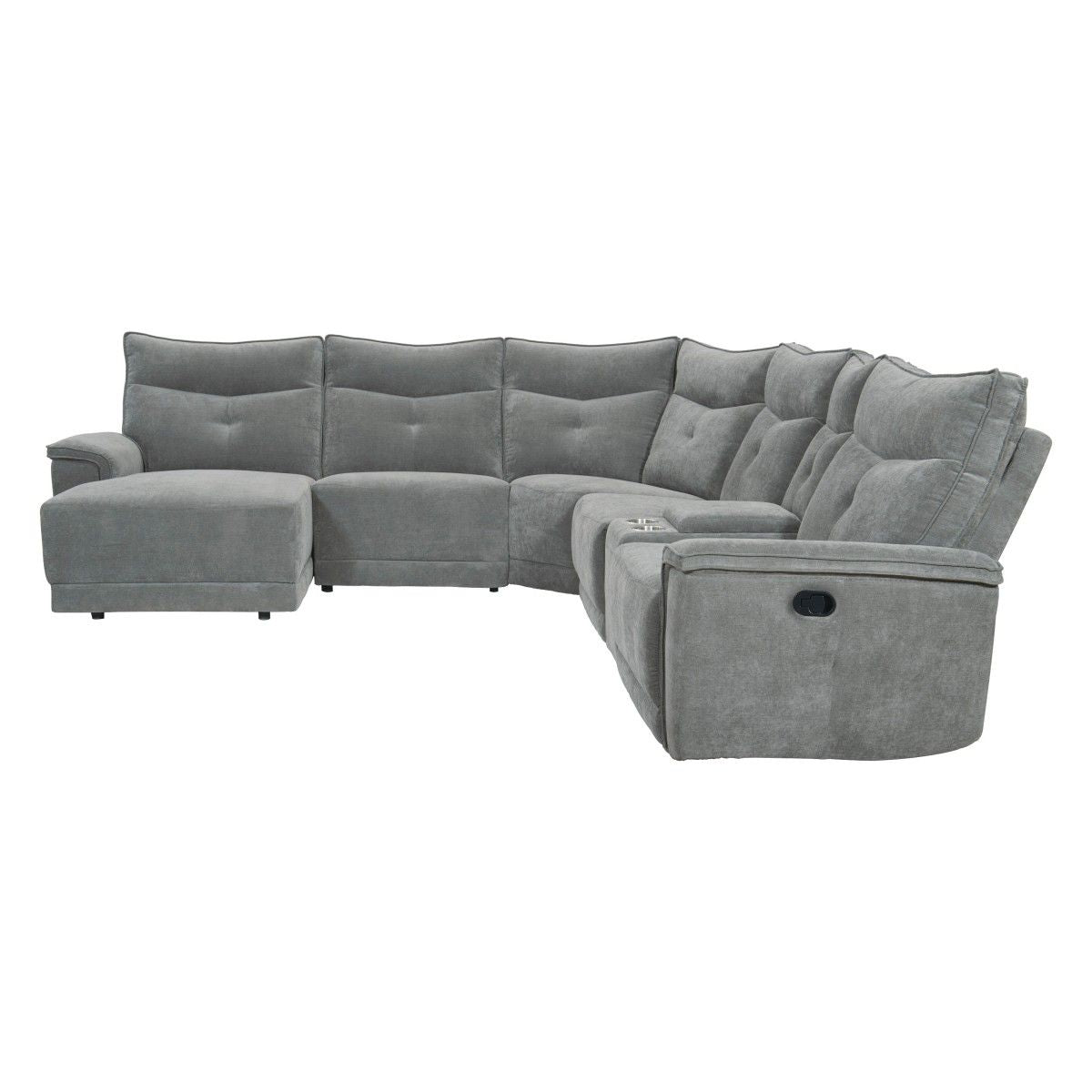 Tesoro - Modular Reclining Sectional With Left Chaise
