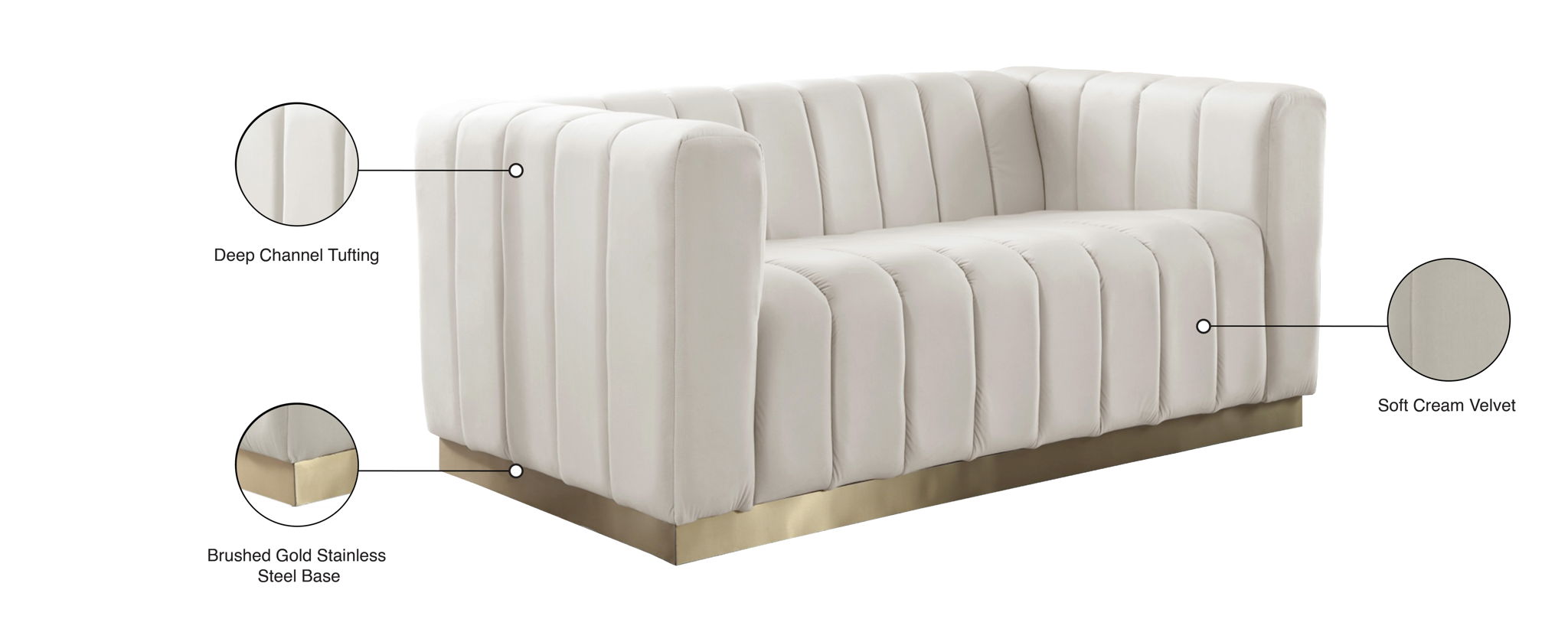 Marlon - Loveseat