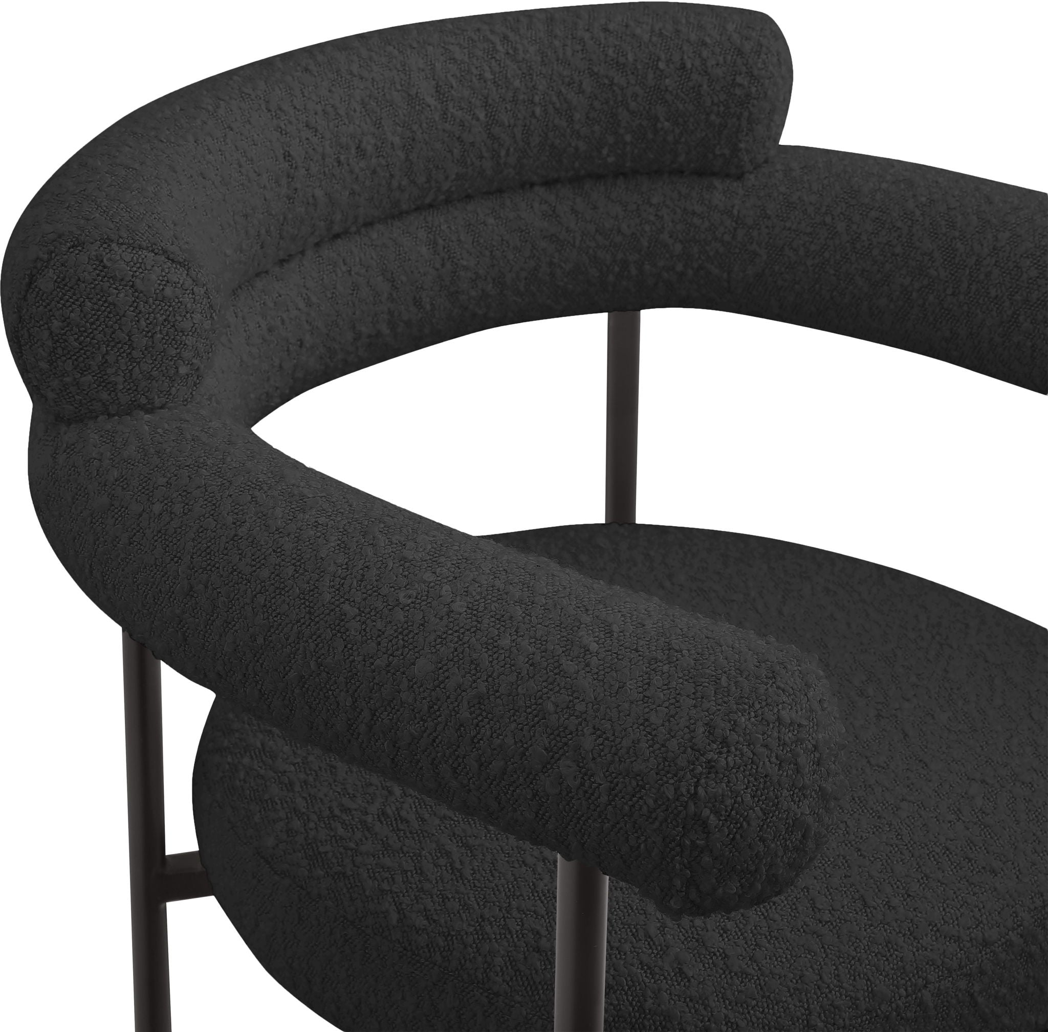 Blake - Counter Stool With Black Base (Set of 2)