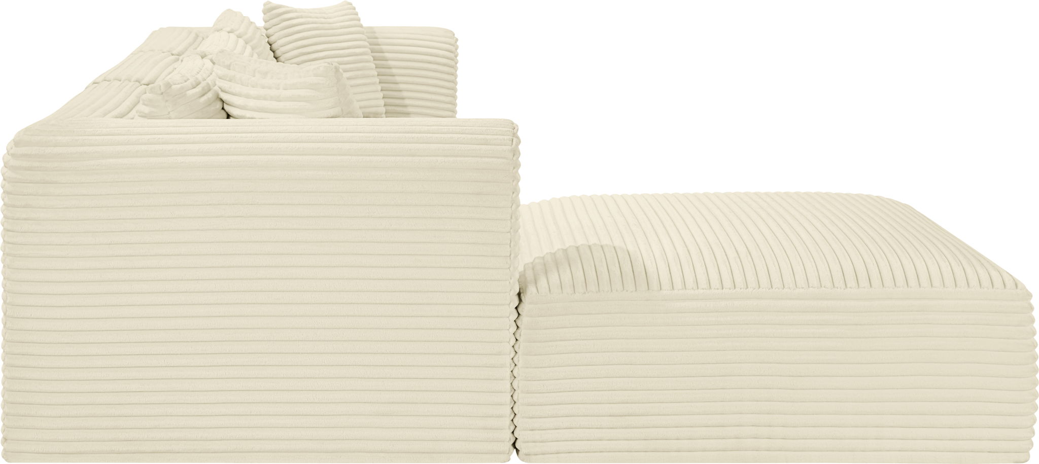 Shaggy - 4 Piece Modular Sectional