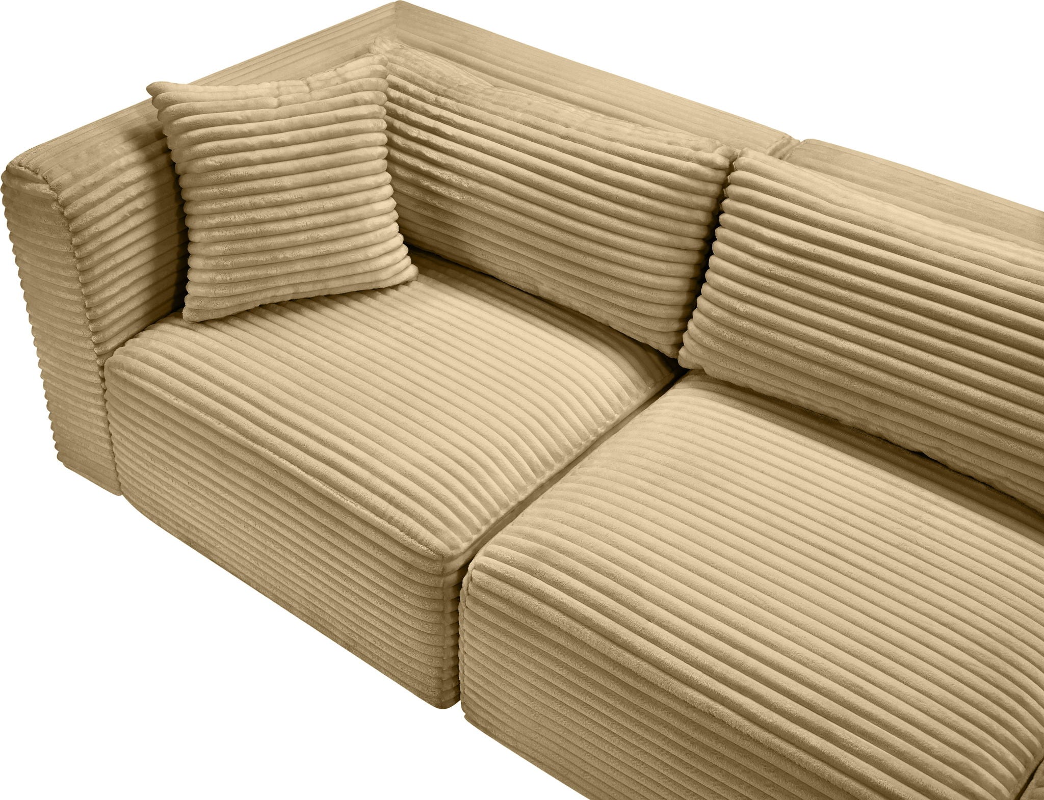 Shaggy - 5 Piece Modular Sectional