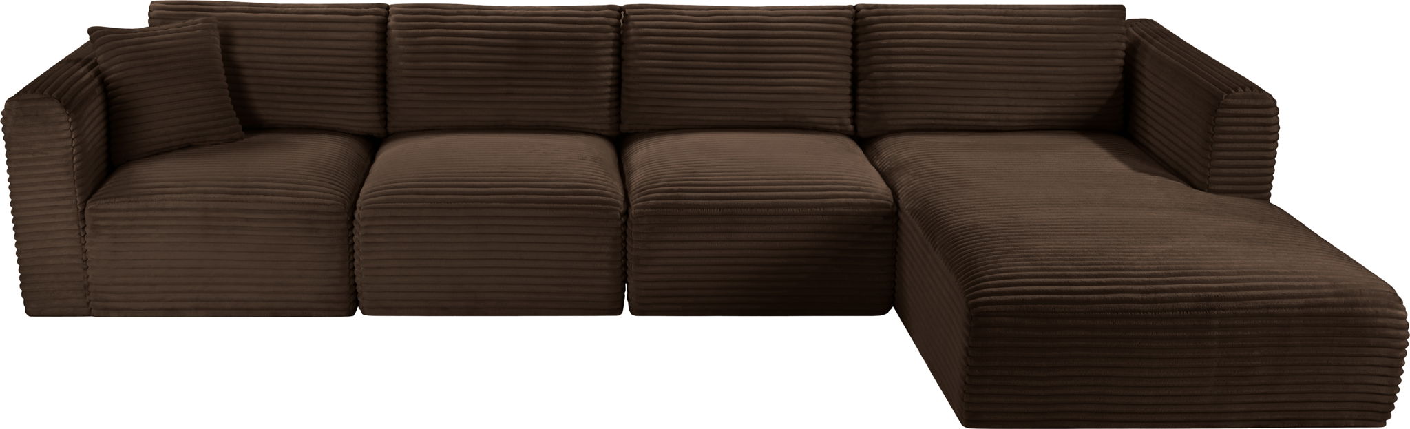 Shaggy - 4 Piece Modular Sectional
