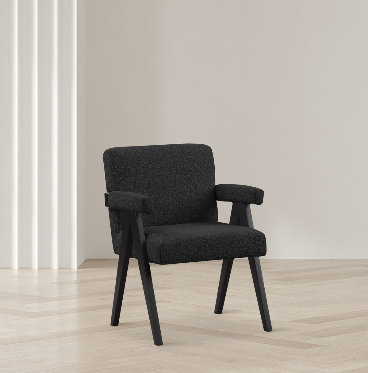 Woodloch - Accent Chair With Black Frame