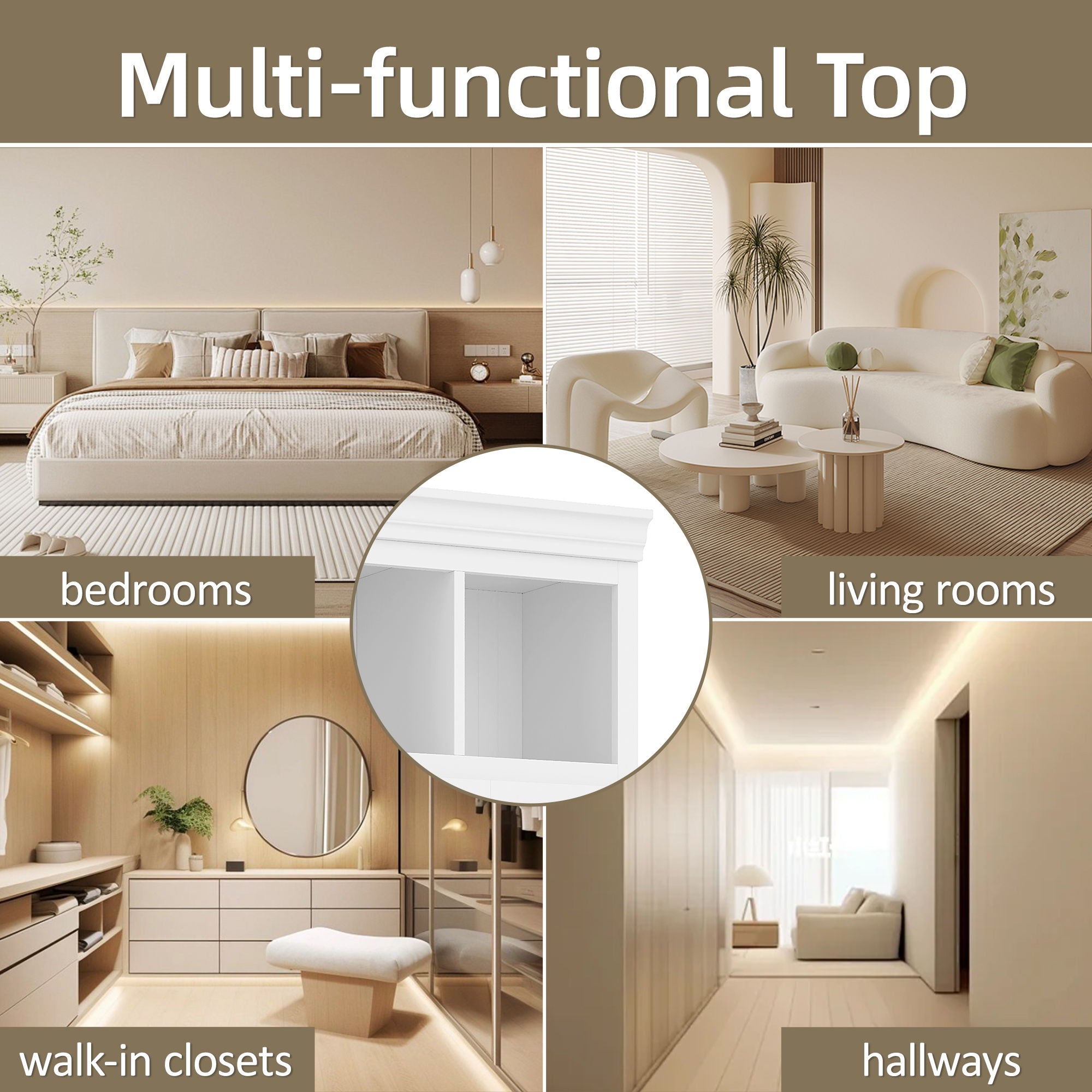 Hall Tree & Bench And 5 Storage Cubbies