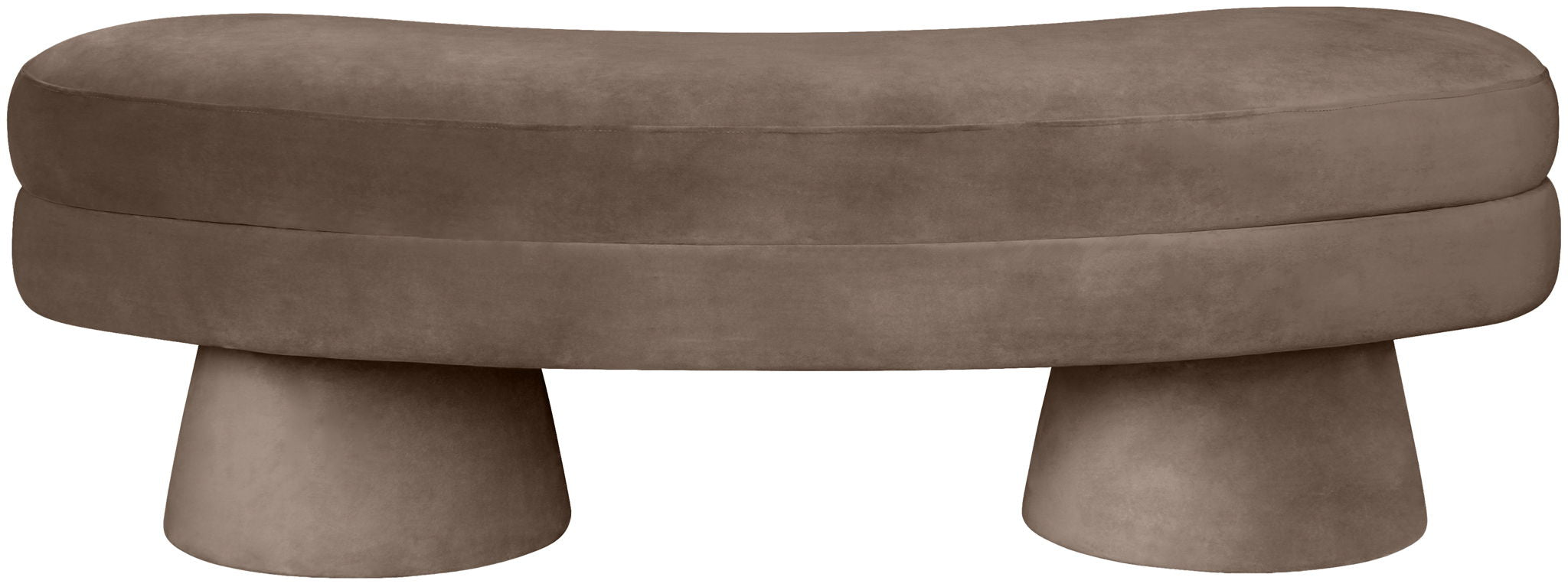 Zenna - Velvet Bench