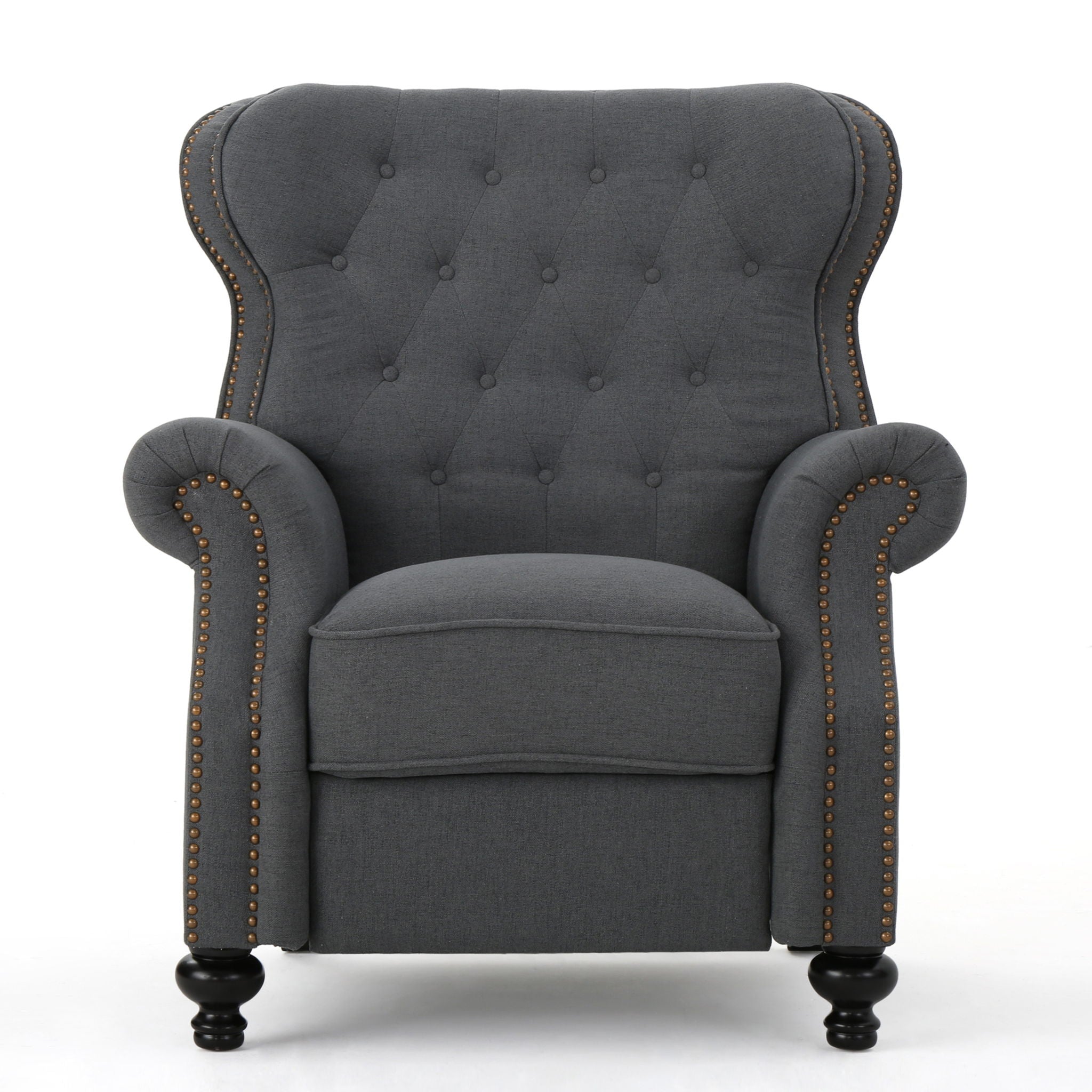 Modern Manual Push Back Recliner Chair