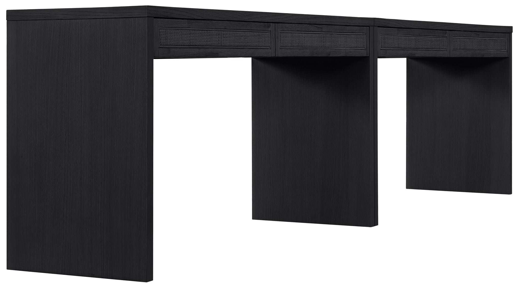 Avro - Solid Wood And Oak Veneer Desk