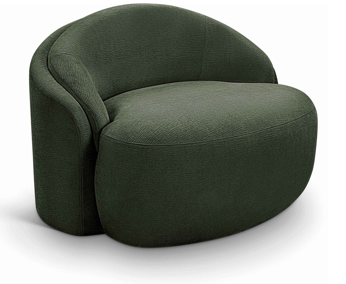 Caspian - Chenille Fabric Upholstered Chair