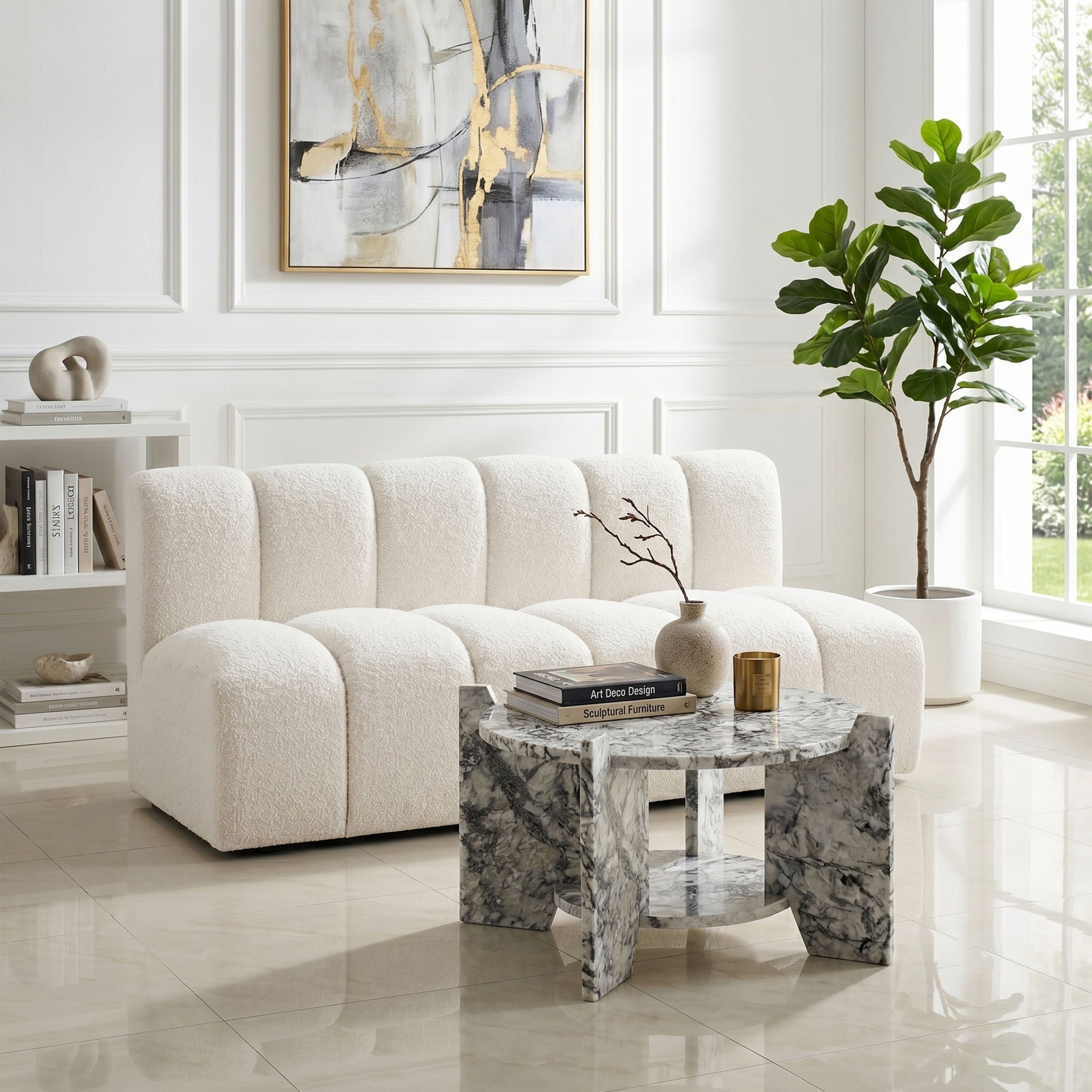 Soriano - Genuine Marble Table