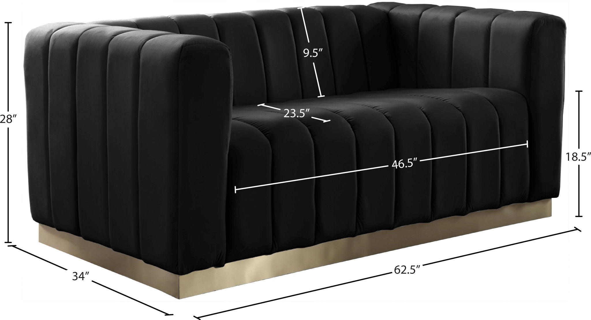 Marlon - Loveseat