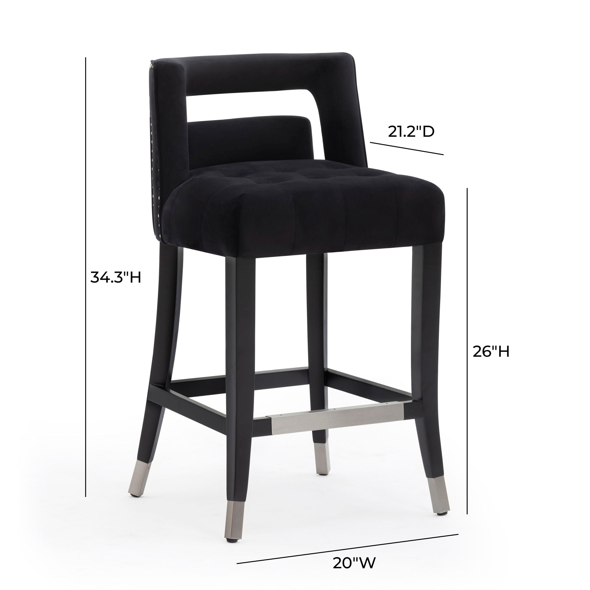 Hart - Velvet Stool
