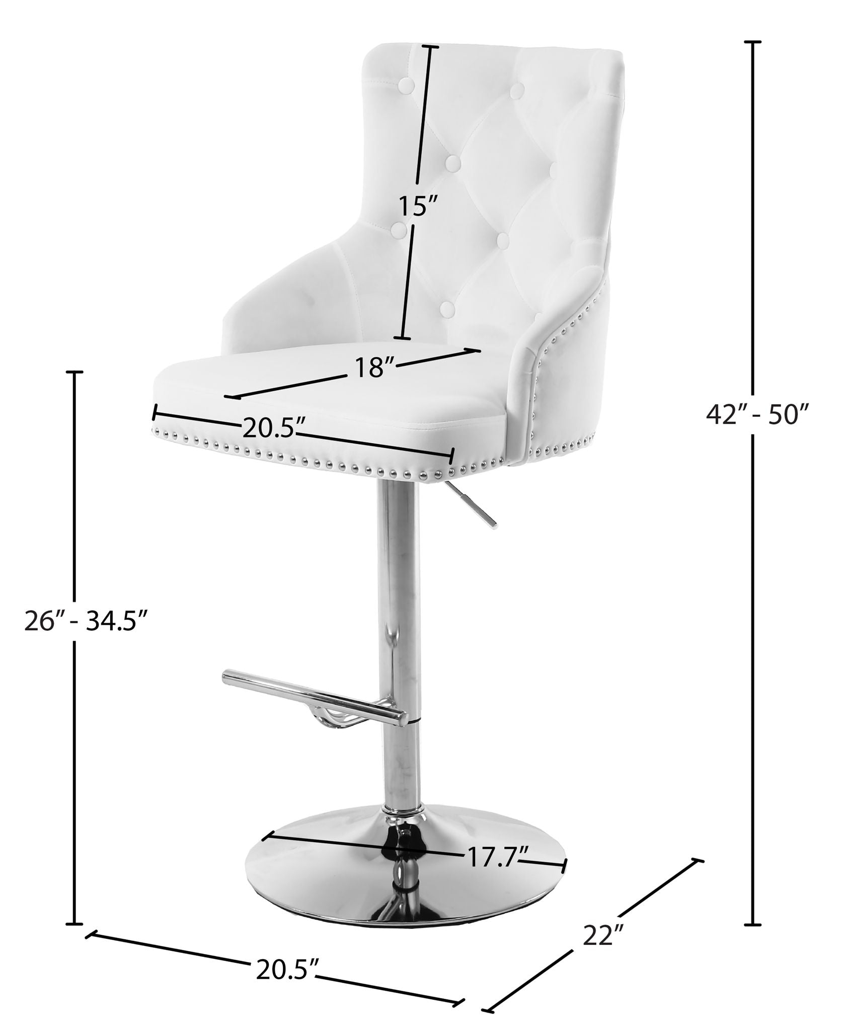 Claude - Adjustable Stool