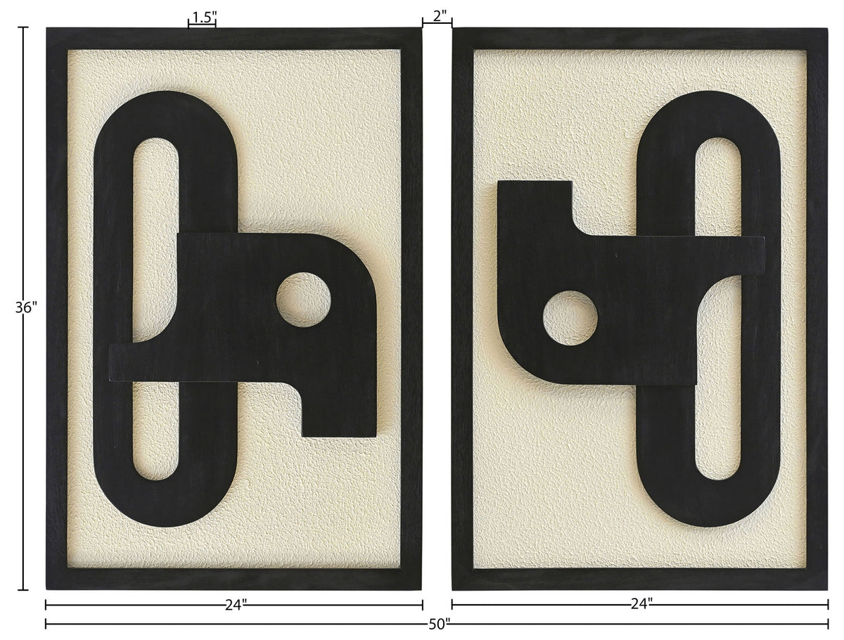 Arid - 50" x 36" 2 Piece Wall Art