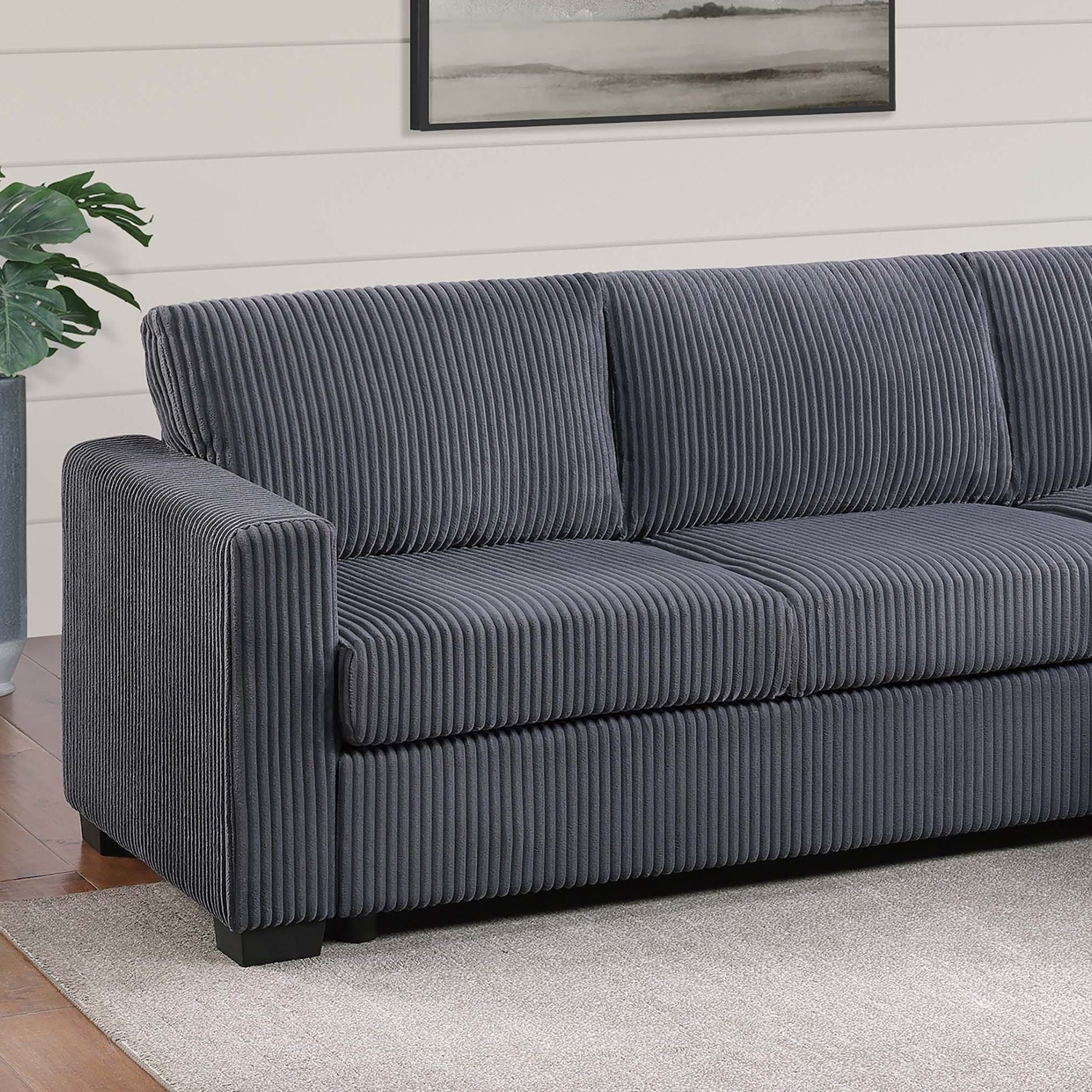 Modern L-Shaped Sectional Sofa