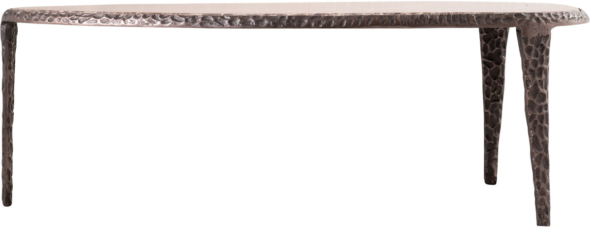 Gild - Aluminum Base And Genuine Marble Top Table