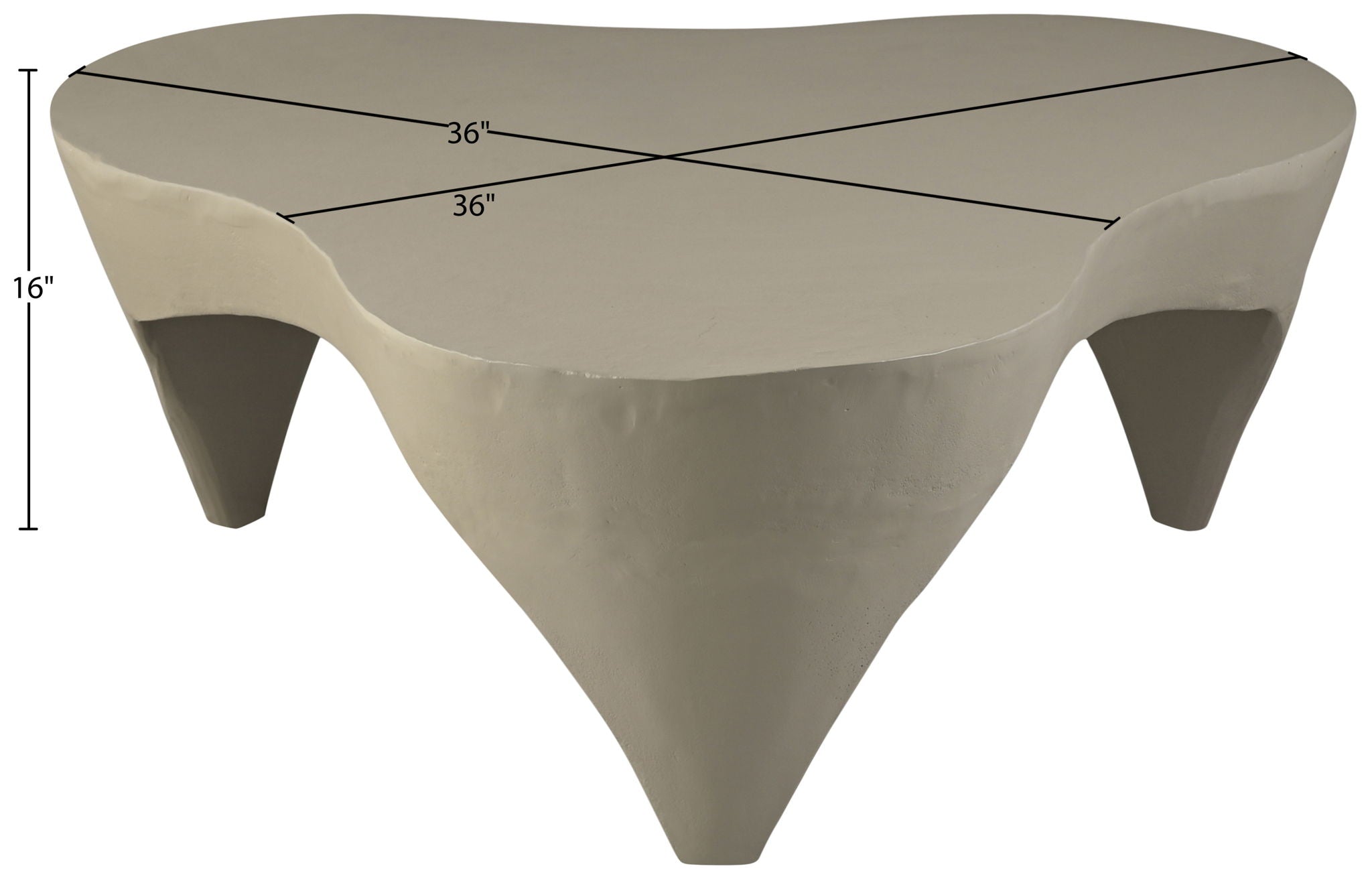 Bourges - Aluminum Table