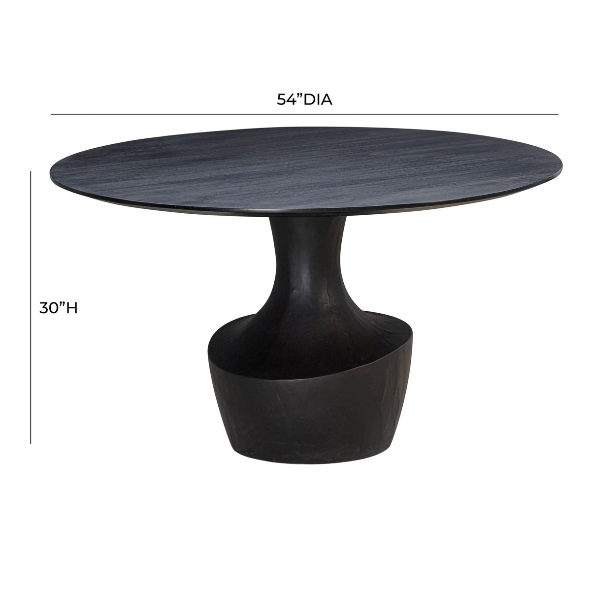Gevra - Dining Table - Black