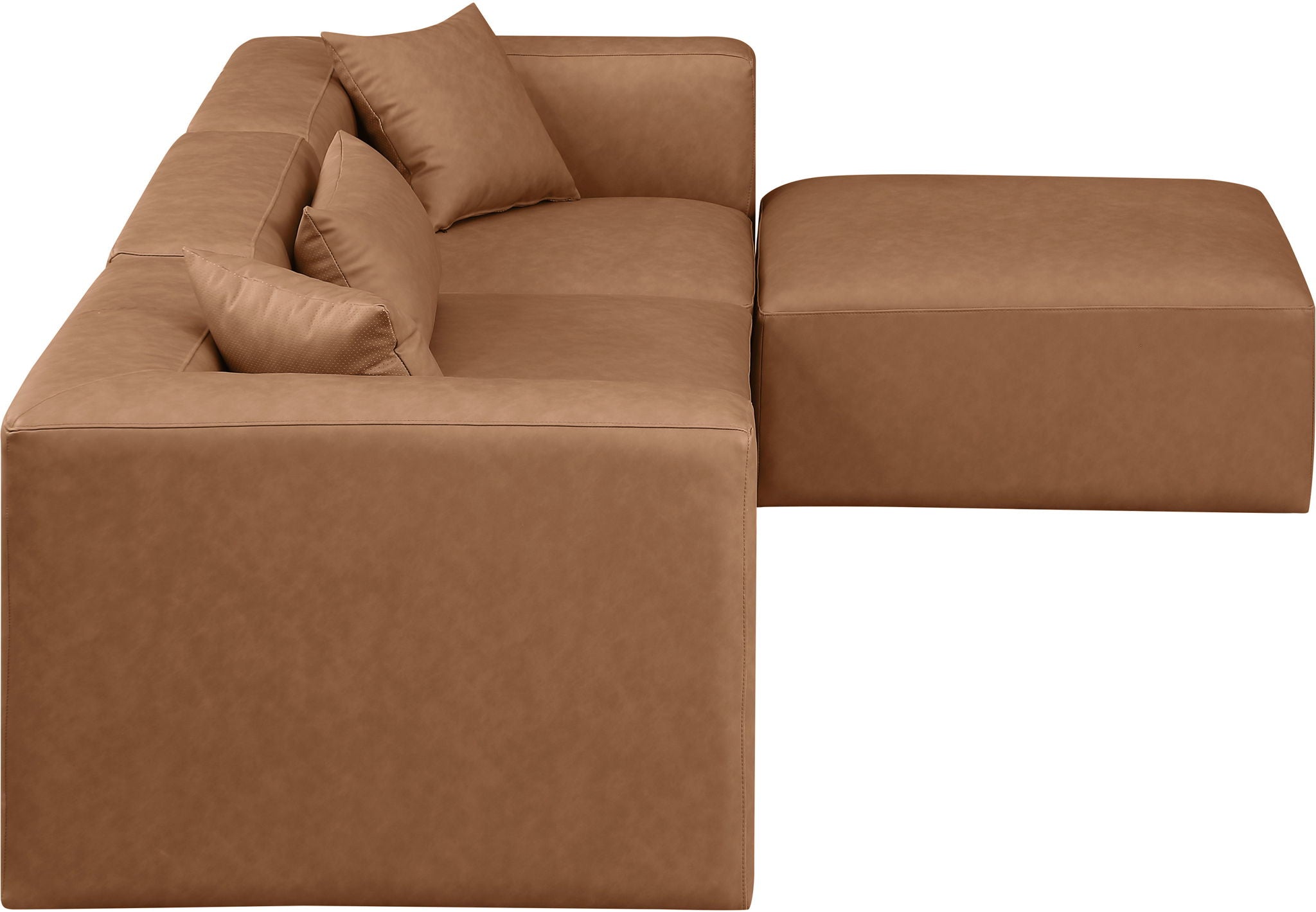 Cube - 4 Piece Modular Sectional With Chaise