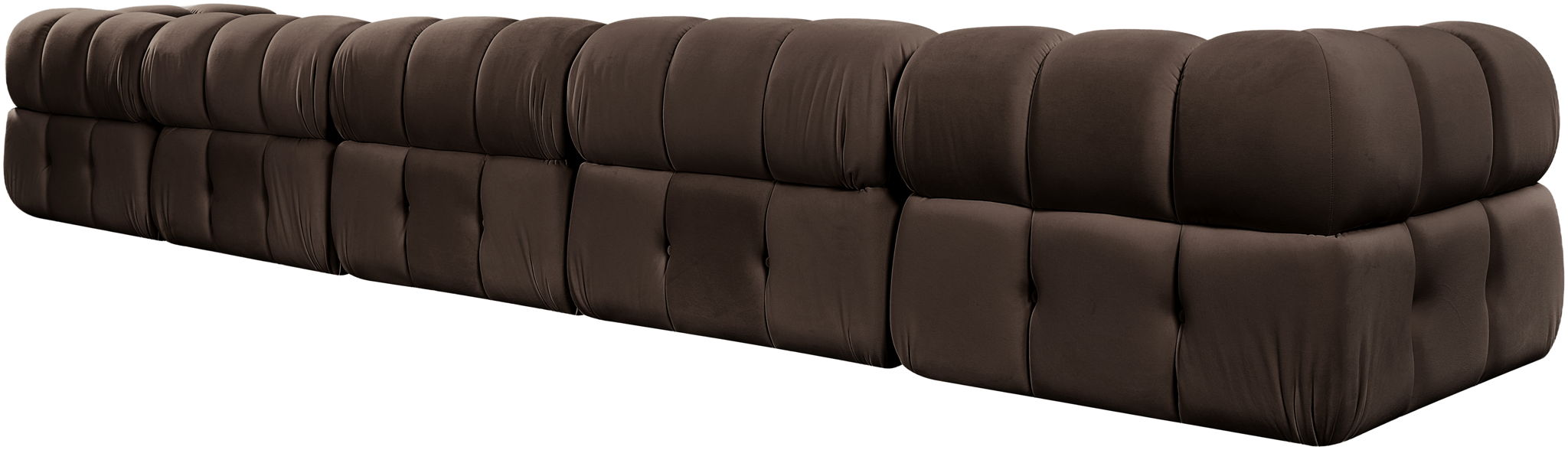 Orin - Fabric Velvet 5 Piece Modular Sofa