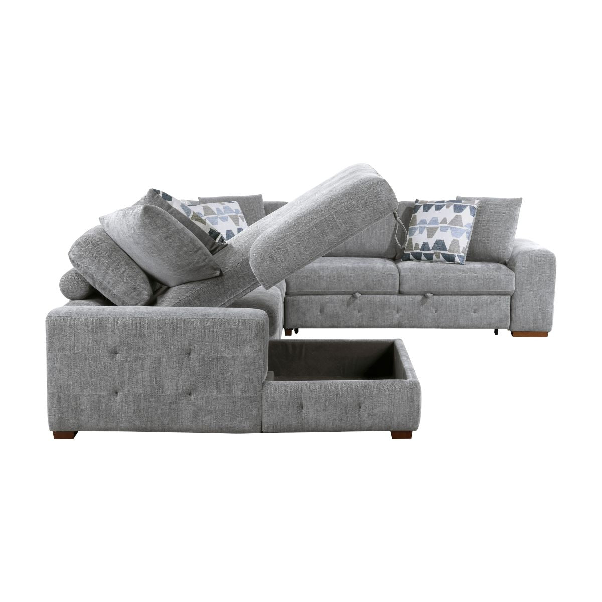 Raife - Sectional With Ottoman