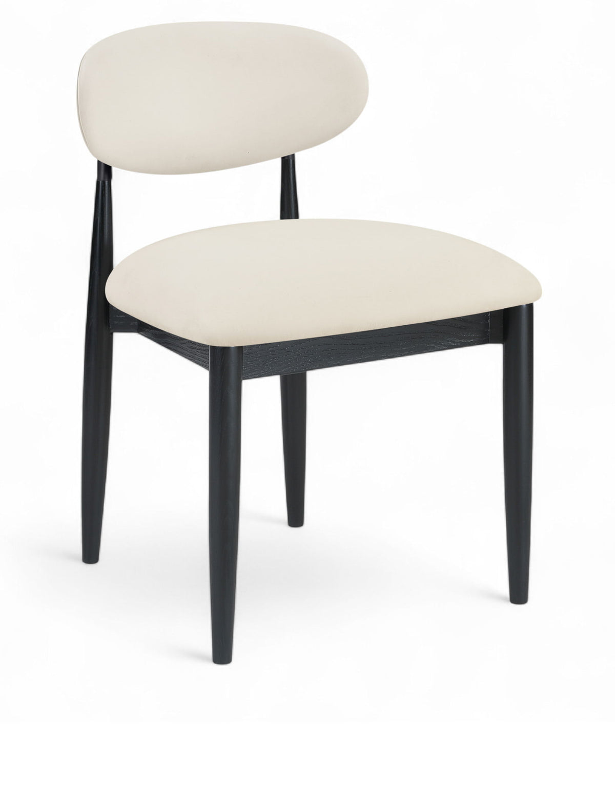 Riccio - Side Chair (Set of 2) - Black Frame