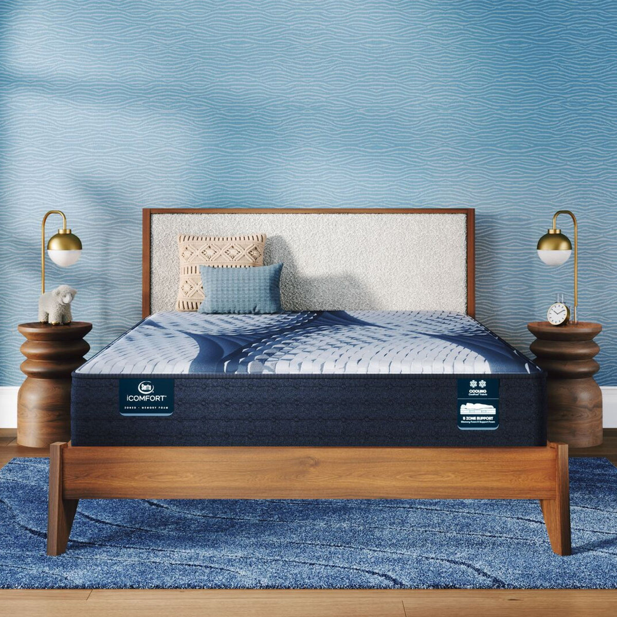 iComfort - 11.5" Elana Memory Foam Firm Mattress