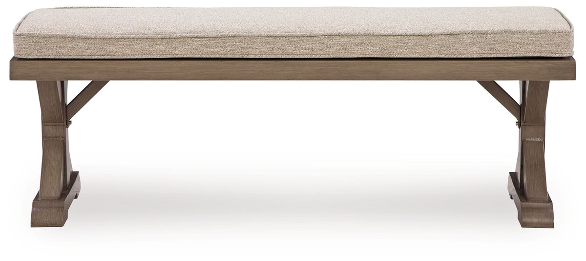 Laguna Heights - Bench With Cushion - Beige