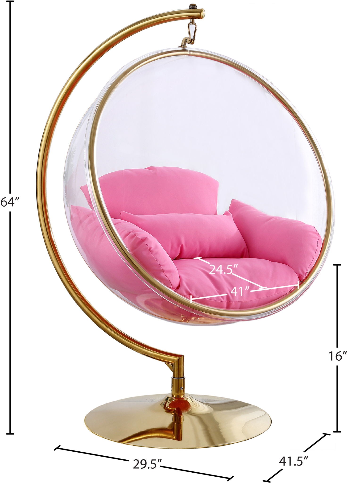 Luna - Swing Bubble Accent Chair