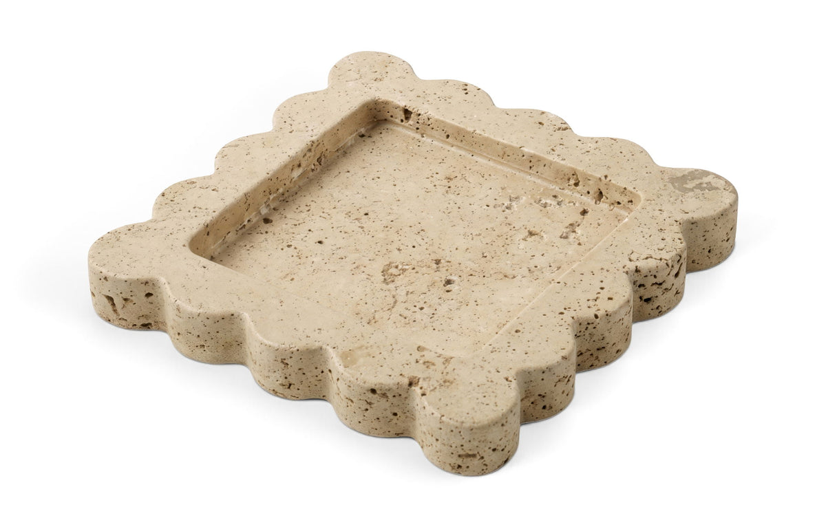 Natalie - Travertine Tray