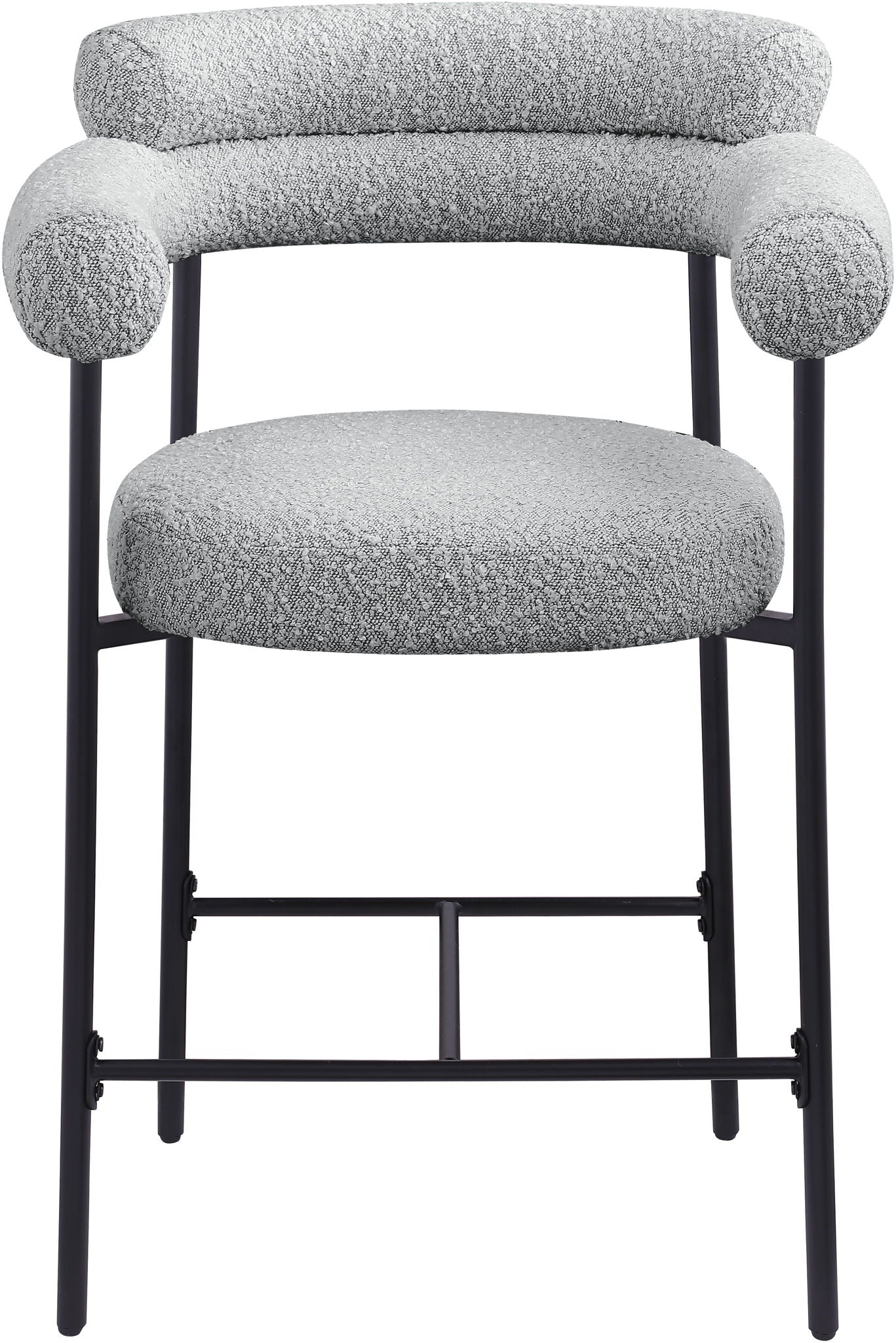Blake - Counter Stool With Black Base (Set of 2)