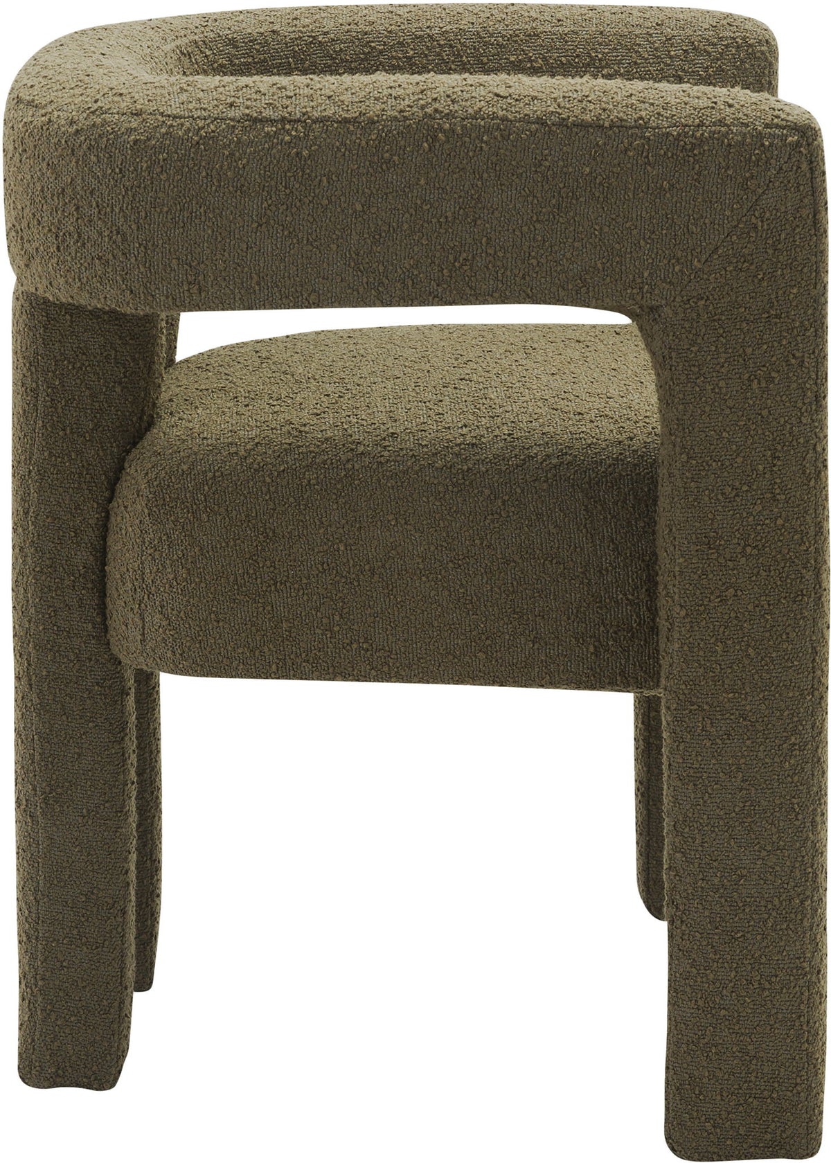 Athena - Boucle Fabric Dining Chair