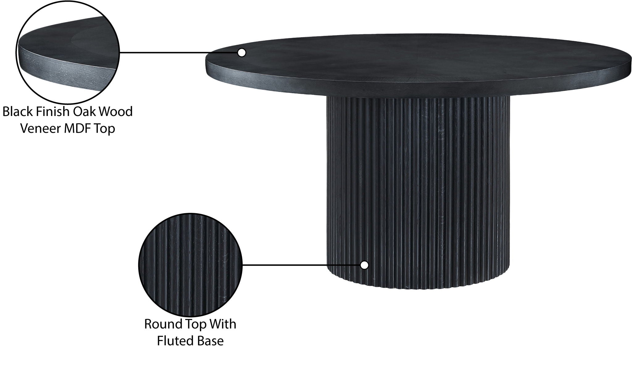 Belinda - Oak Veneer Table
