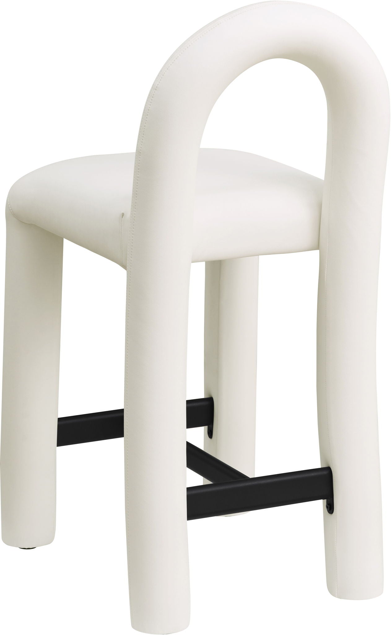 Amari - Faux Leather Stool