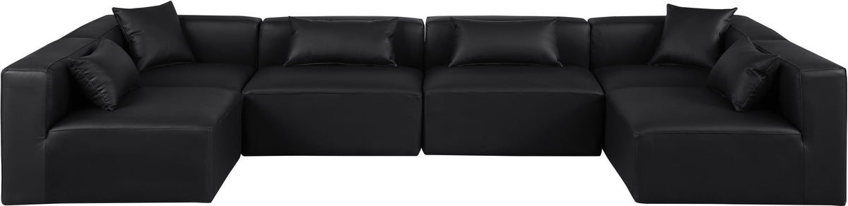 Cube - 6 Piece Modular Armless Sectional