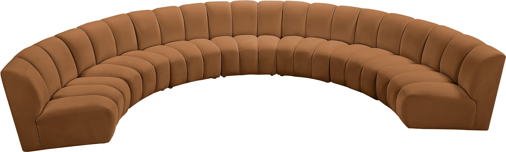 Infinity - 7 Piece Modular Sectional - Saddle