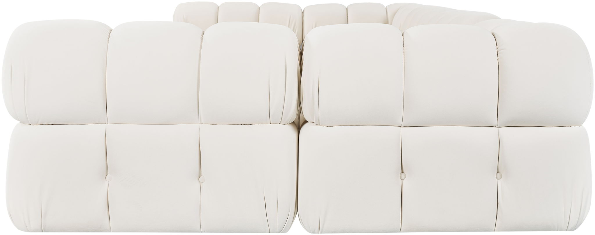 Orin - U-Shaped Velvet 6 Piece Modular Sectional