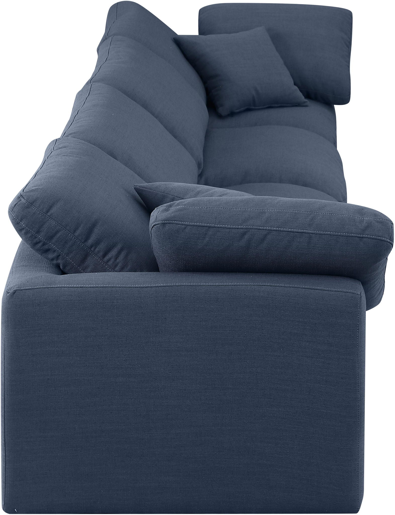 Indulge - Linen 4 Seat Modular Sofa