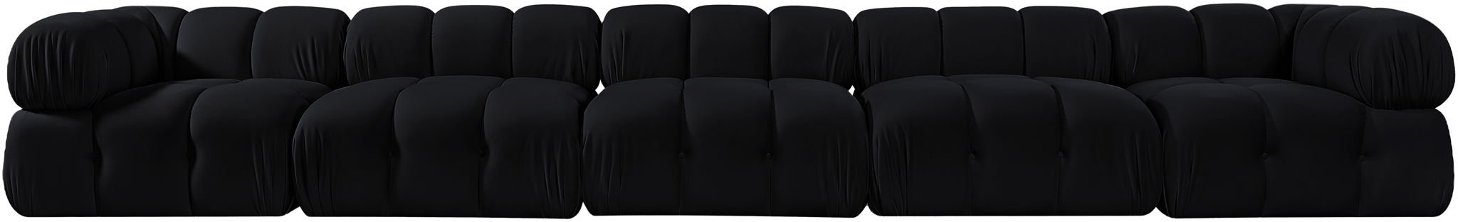 Orin - Fabric Velvet 5 Piece Modular Sofa