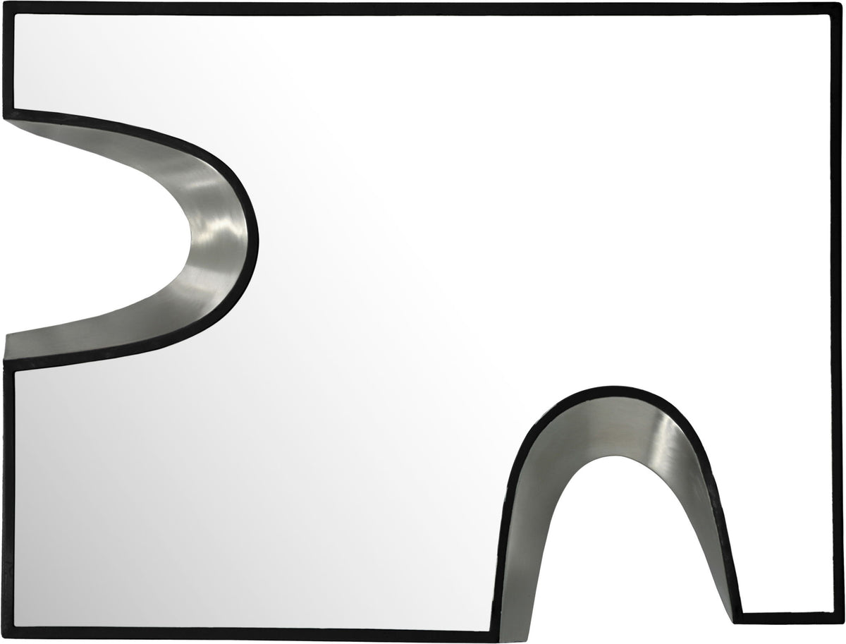 Soleil - Mirror With Silver Accent