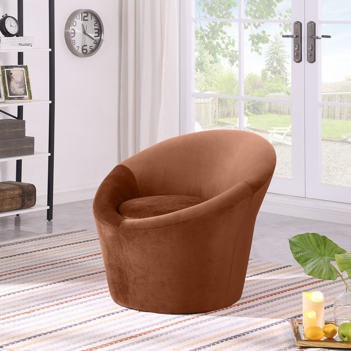 Tristan - Velvet Accent Chair