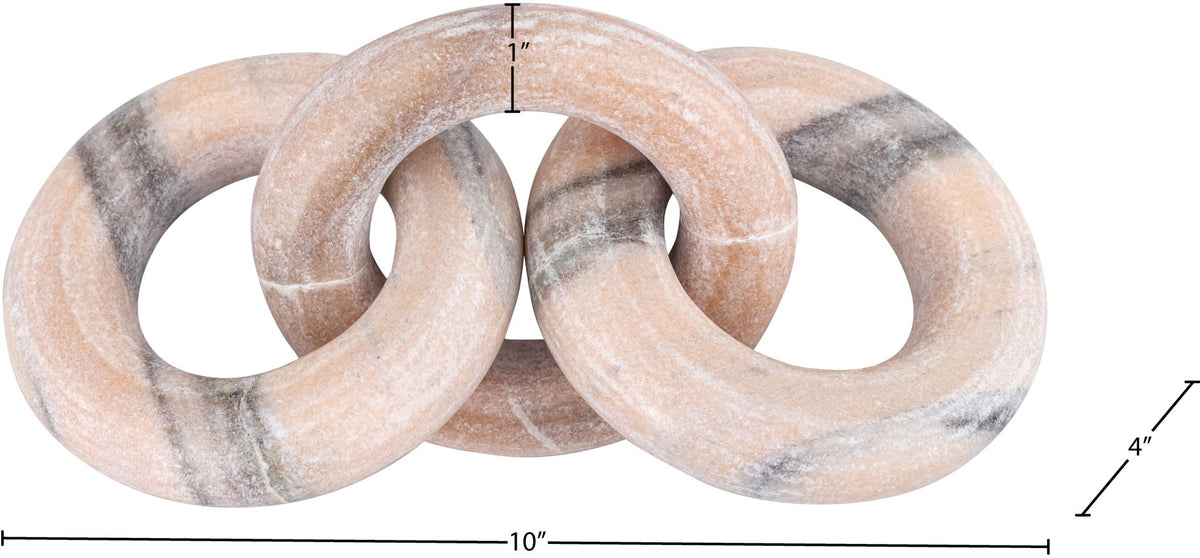 Rings - Marble Decorative Chain Links