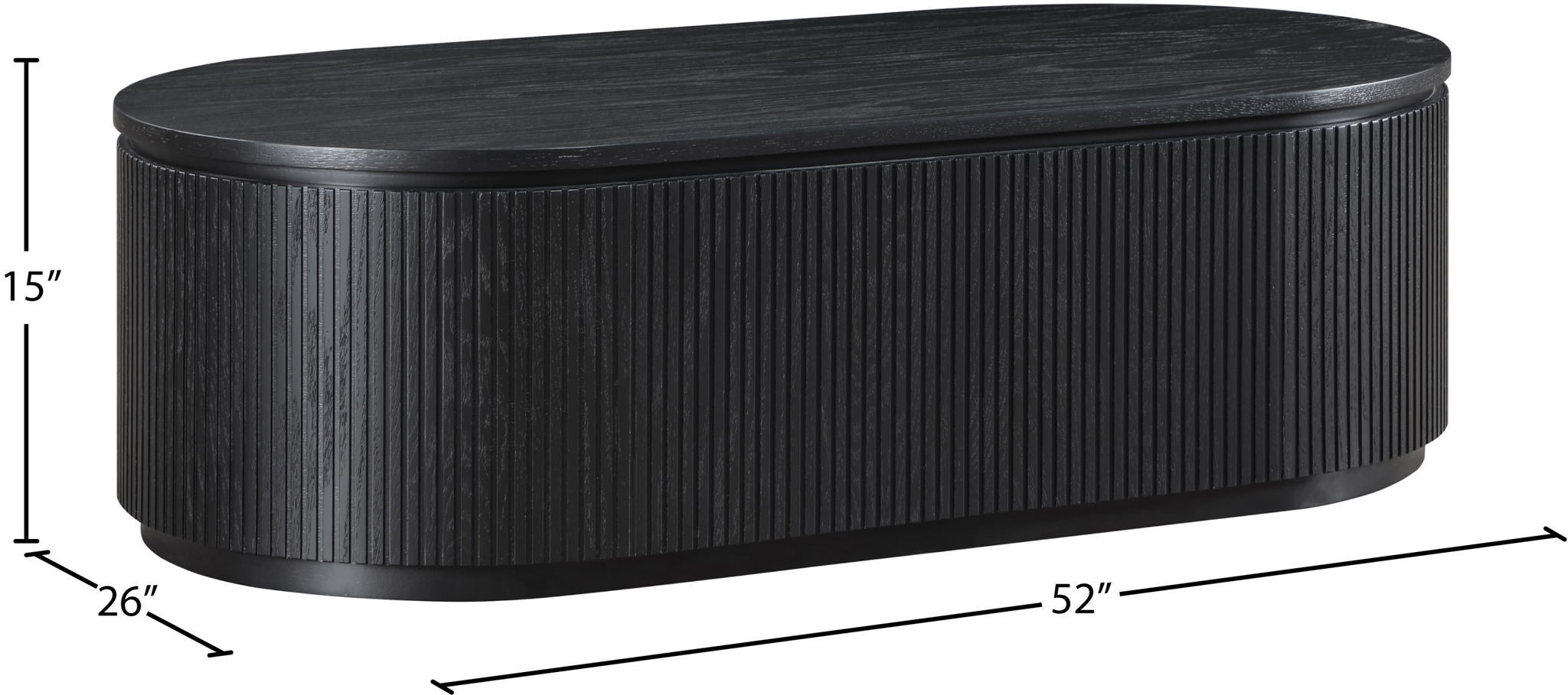 Moana - Rubberwood Coffee Table