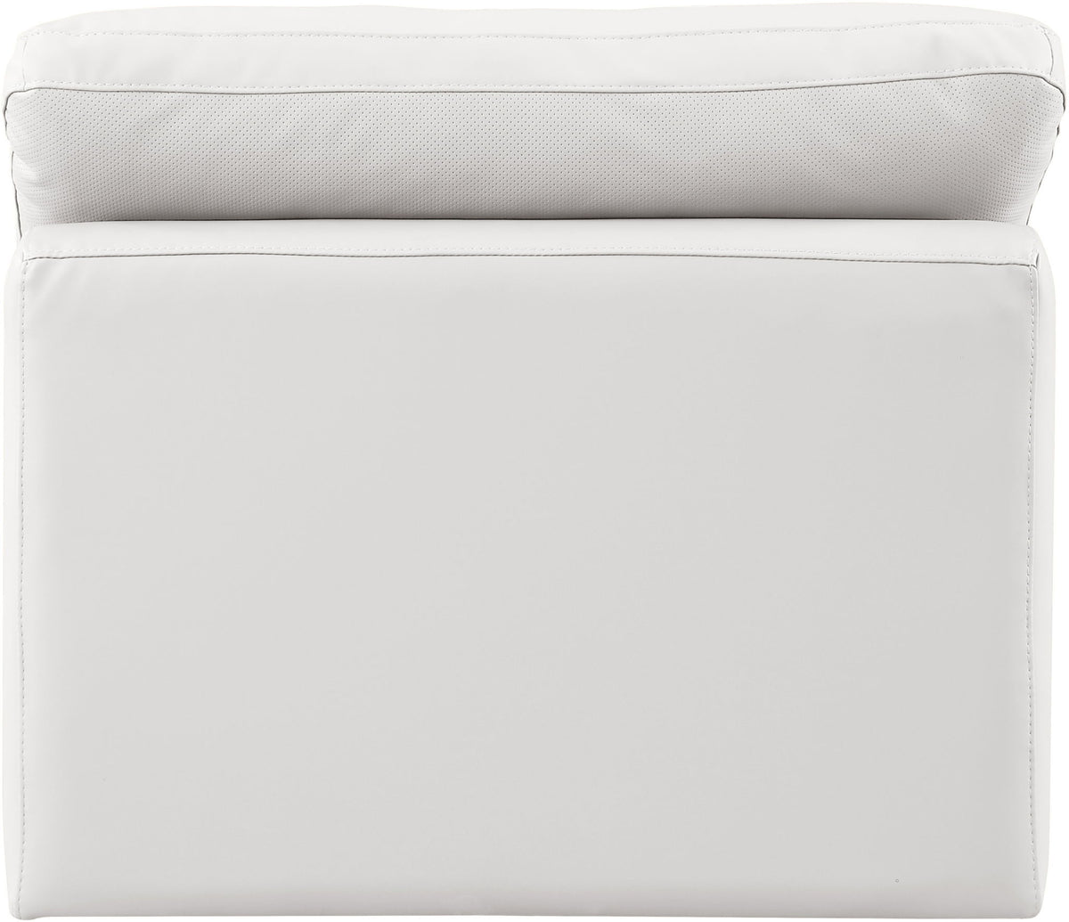 Indulge - Faux Leather Armless Chair