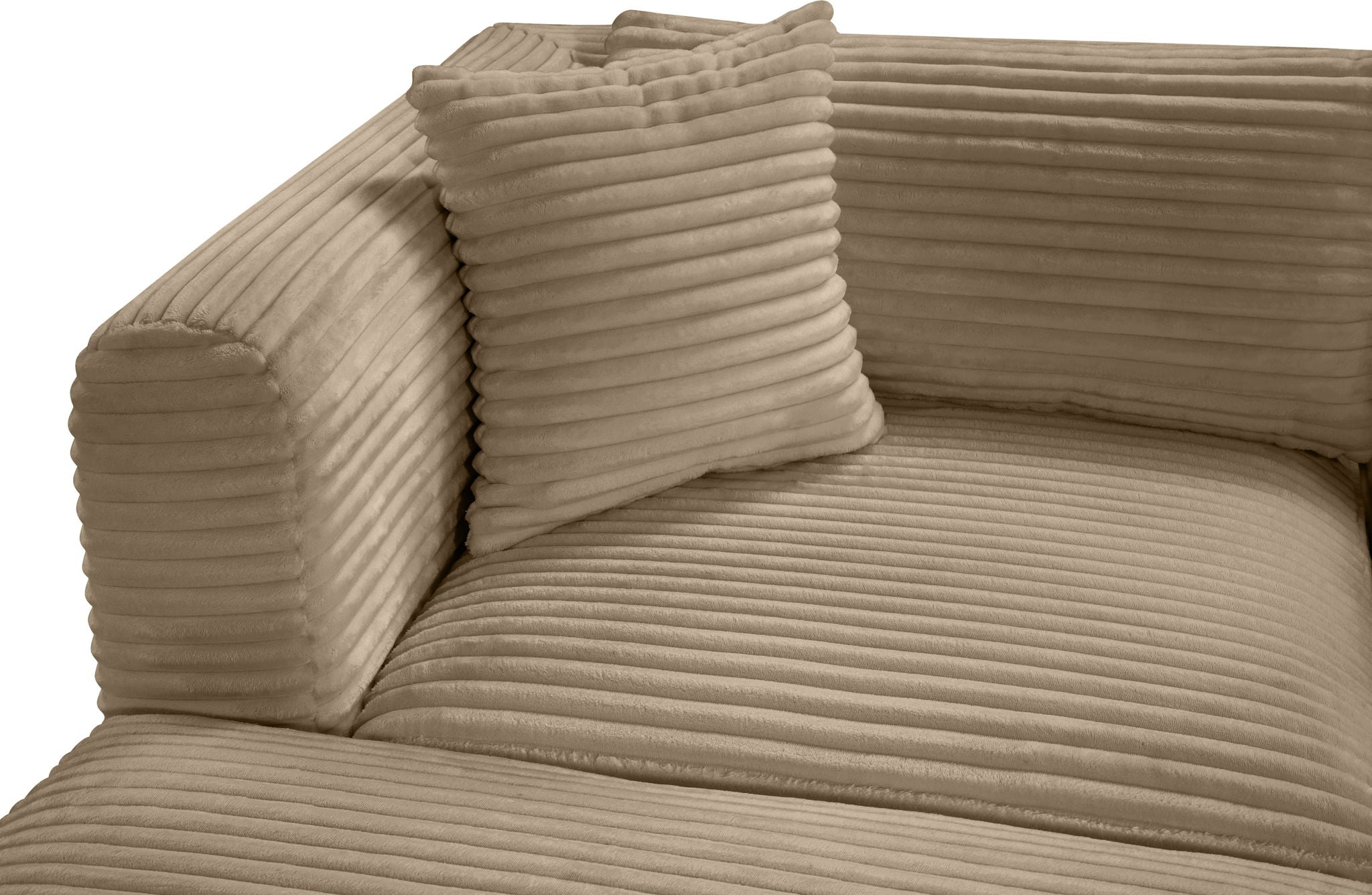 Shaggy - Fabric 6 Piece Modular U-Shaped Sectional