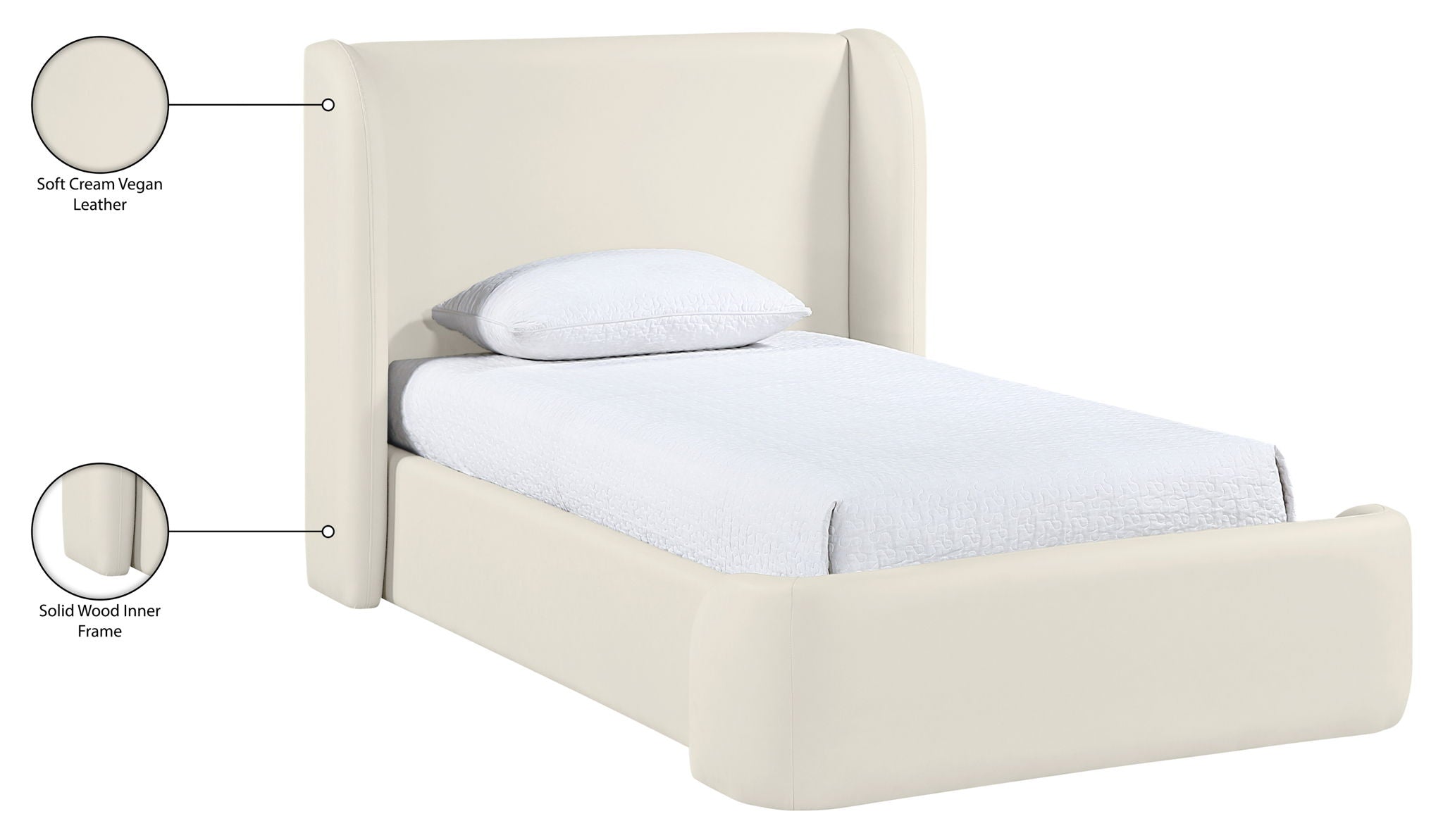 Warby - Upholstered Bed