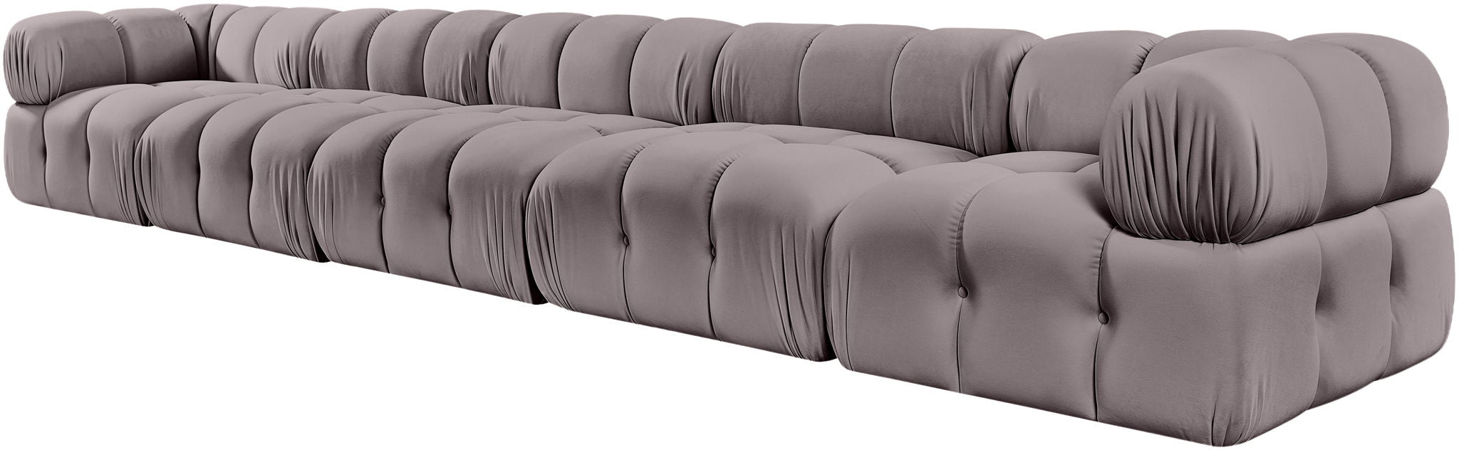 Orin - Fabric Velvet 5 Piece Modular Sofa
