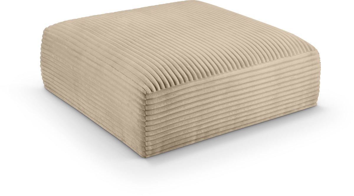 Shaggy - Fabric Ottoman