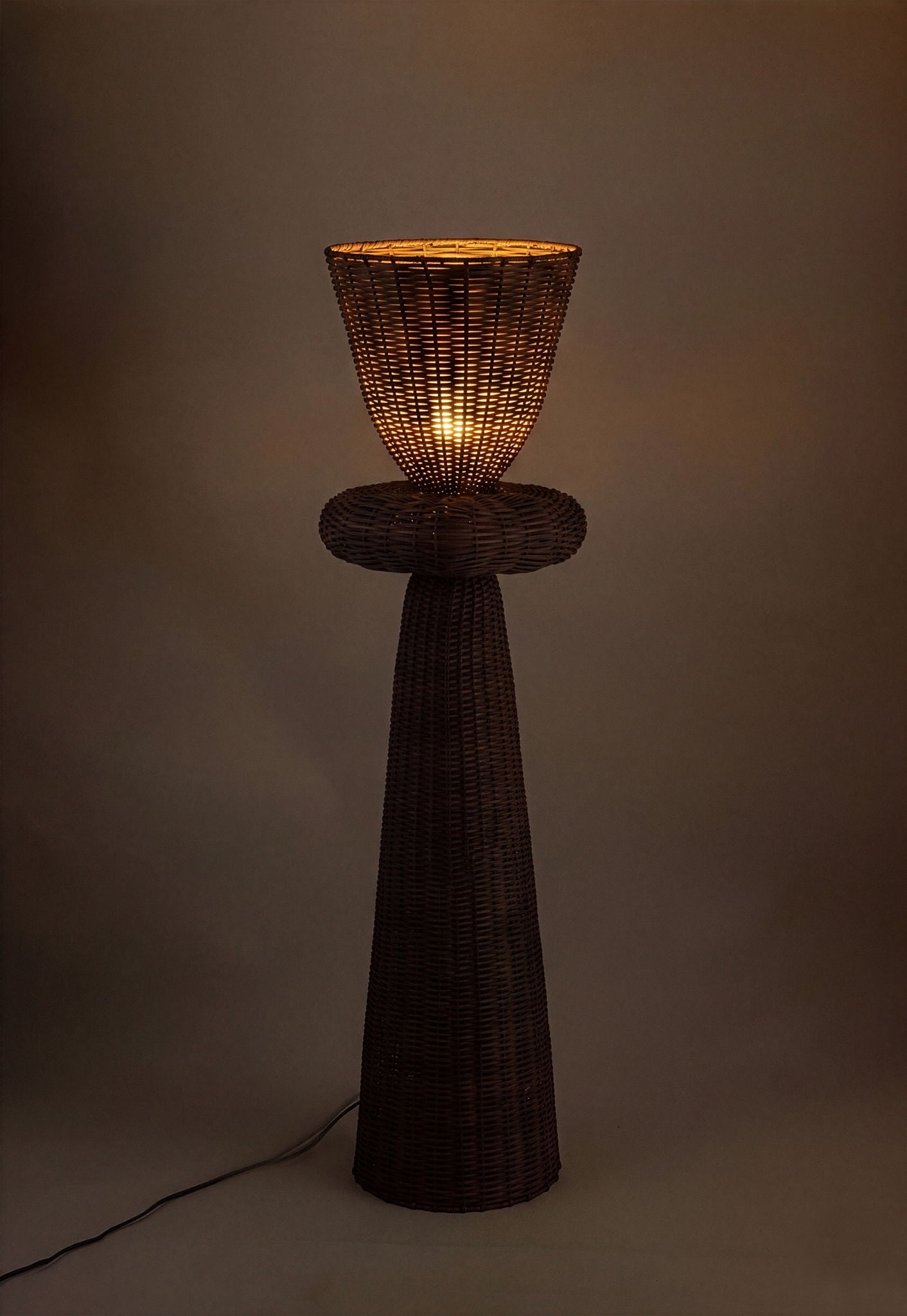 Kindred - Rattan Floor Lamp